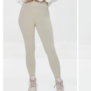 Basic organically grown cotton leggings